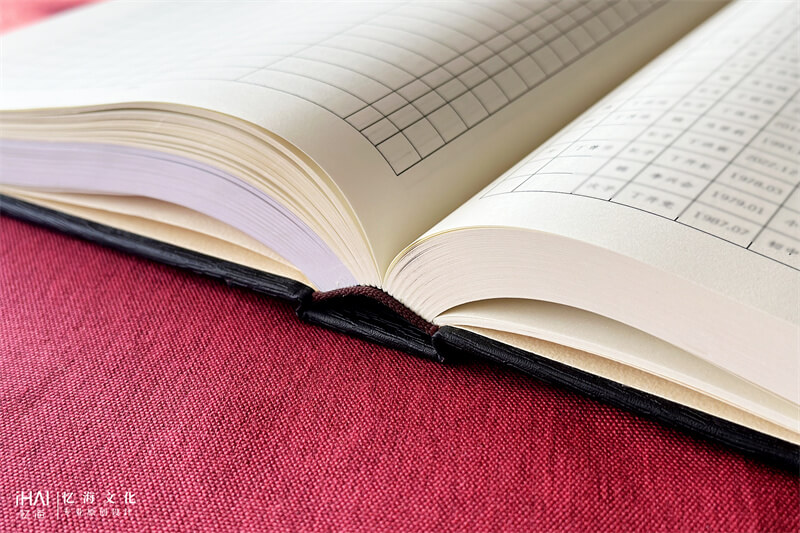 锁线精装丁氏族谱-忆海文化