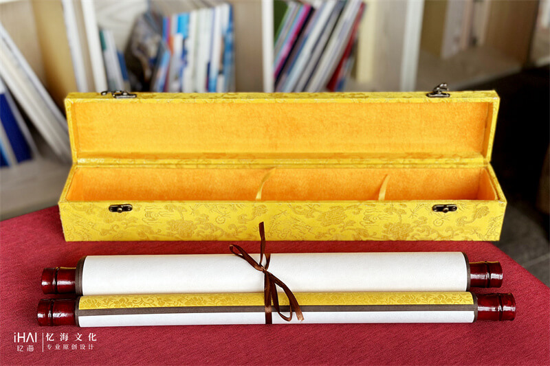 常氏家族世系图卷轴