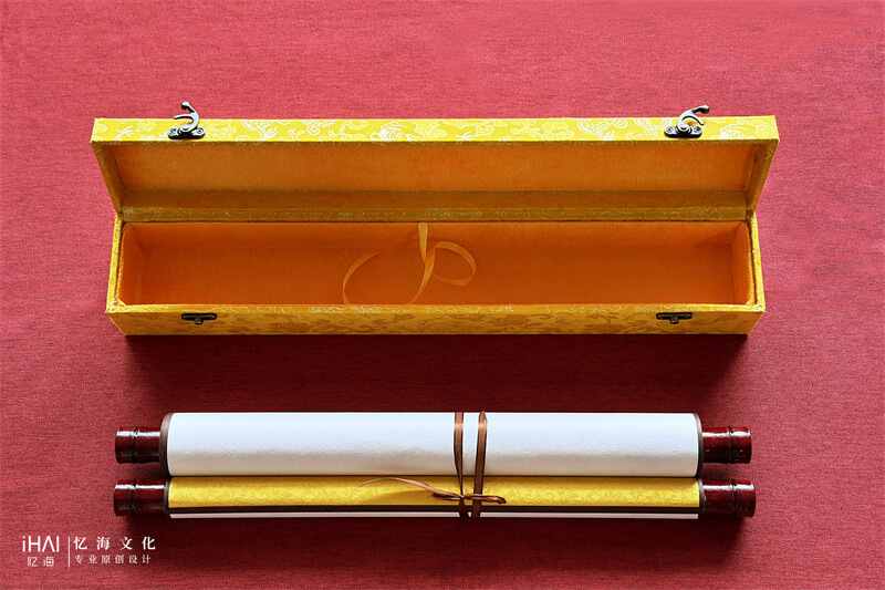 定制家谱世系图卷轴