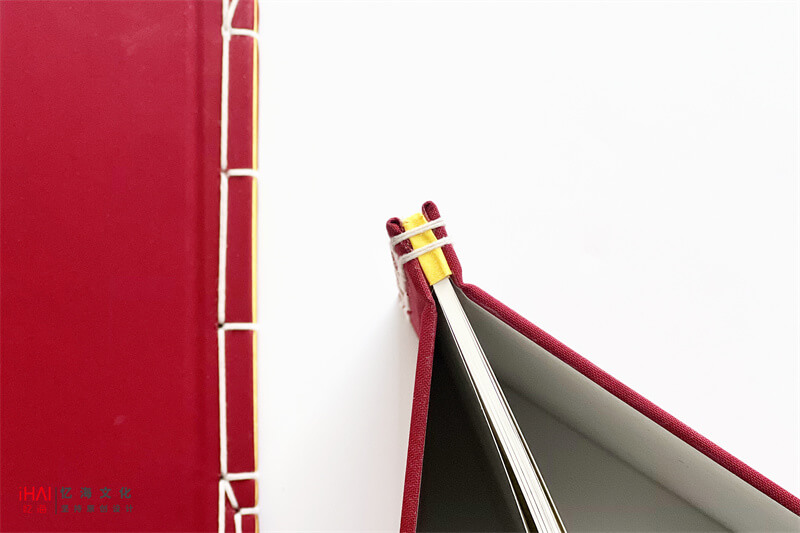 古线装订徐氏家谱书脊展示-忆海文化