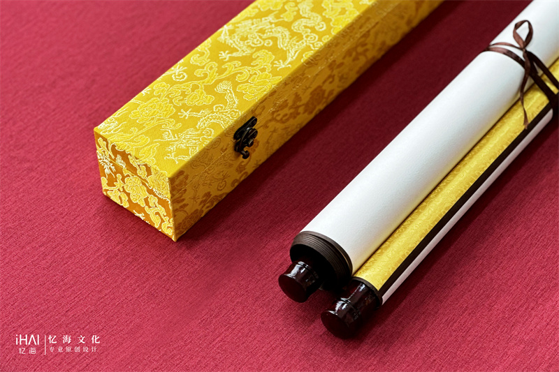 家族世系图卷轴制作-忆海文化