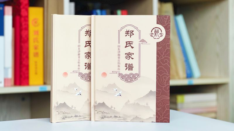 郑氏族谱制作-郑姓家谱的视频